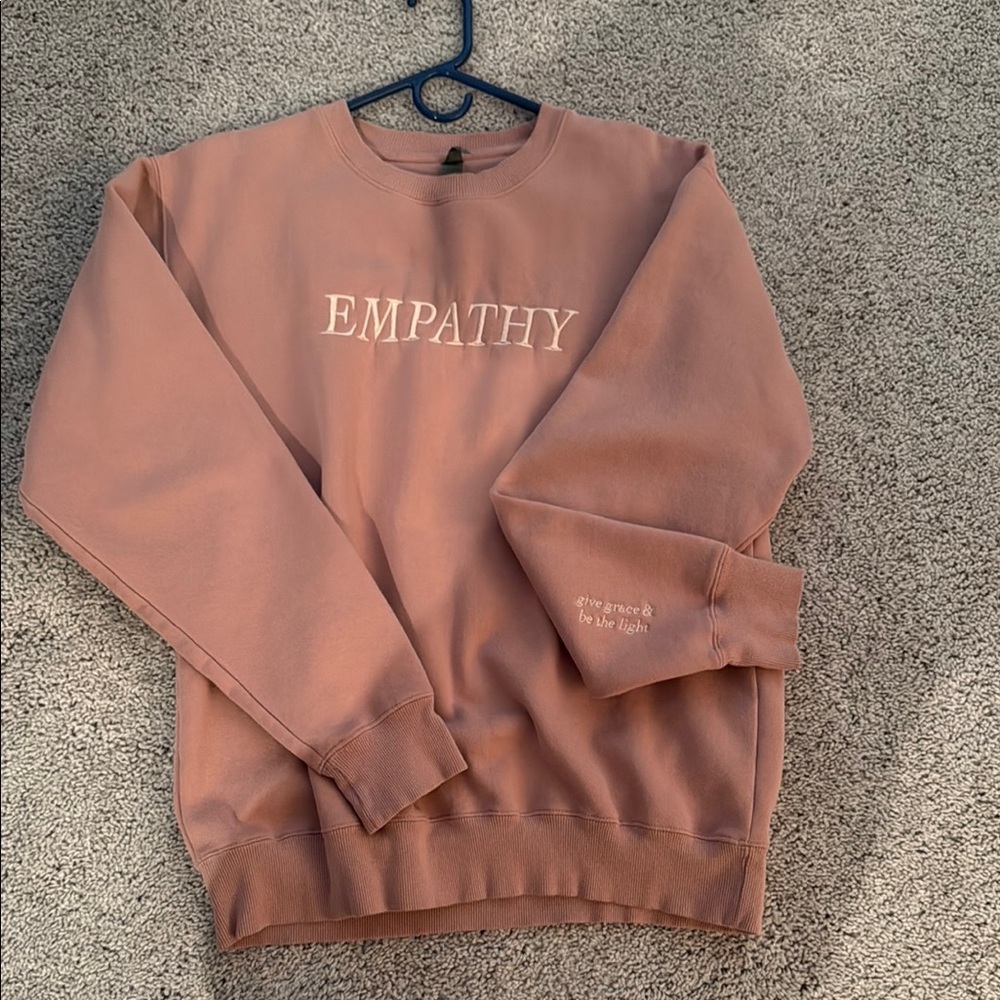 Empathy Burnt Red Sweater